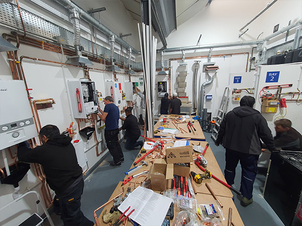 Experienced training staff