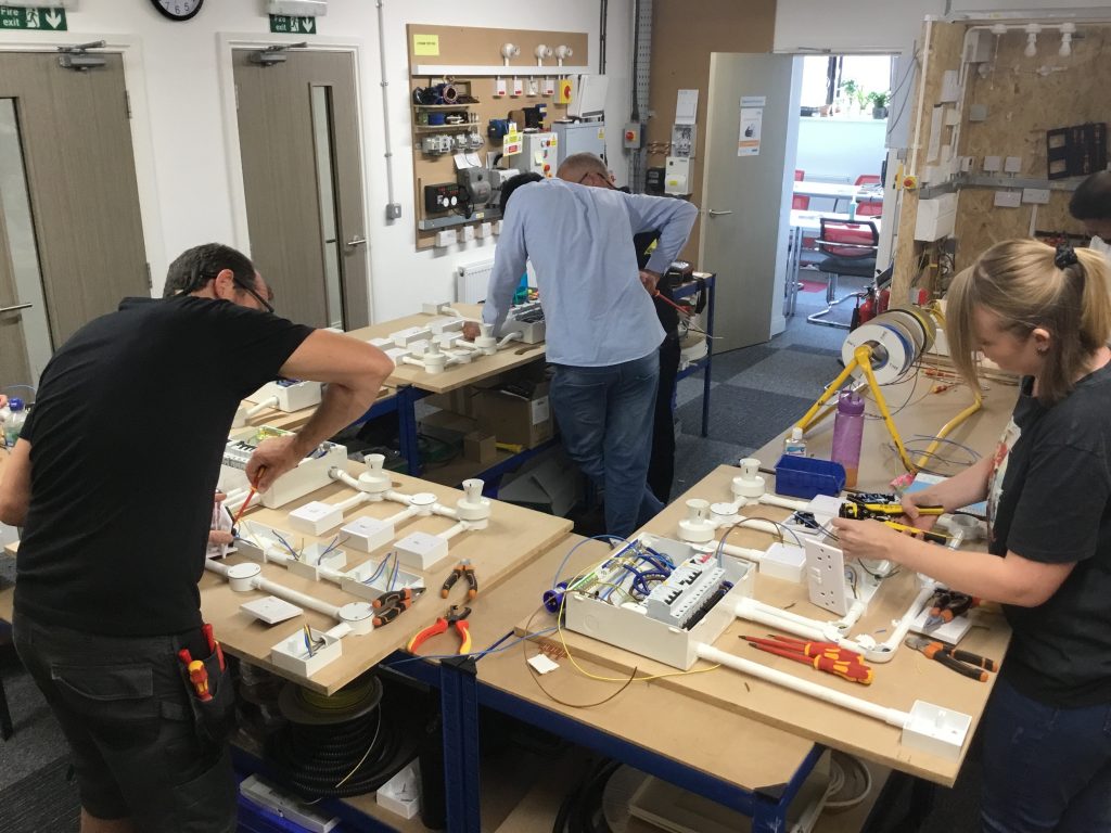 IMG_3099 Electrical course in progress