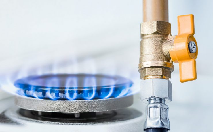 Image of a burning Gas