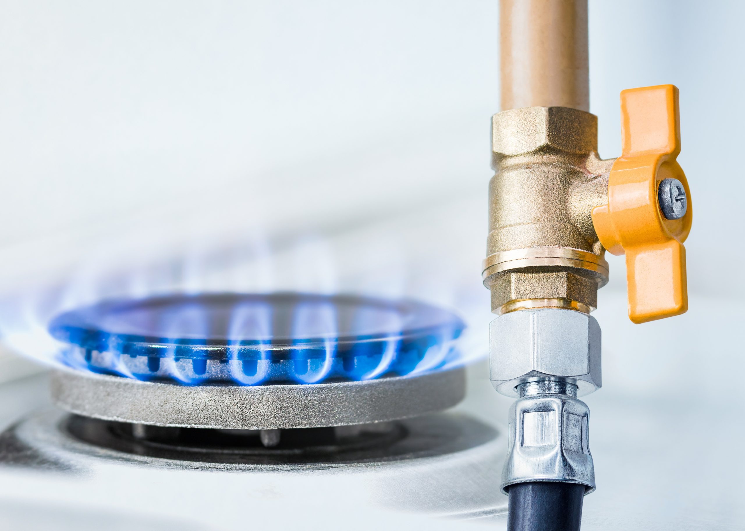 Image of a burning Gas